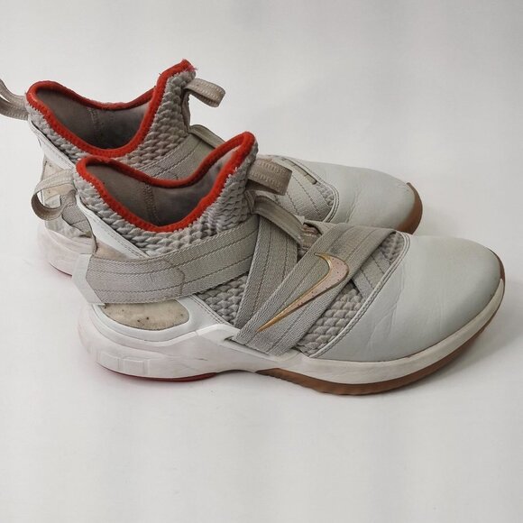 NIKE LEBRON‎ SOLDIER 12 LIGHT BONE SHOES AO2609-002 SZ 8.5 main image 10